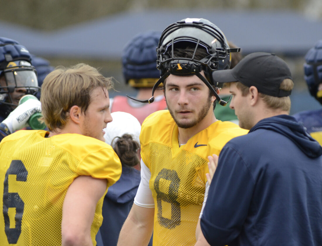 Brown Promises WVU Quarterback Duel Will Extend Into Summer, Fall ...